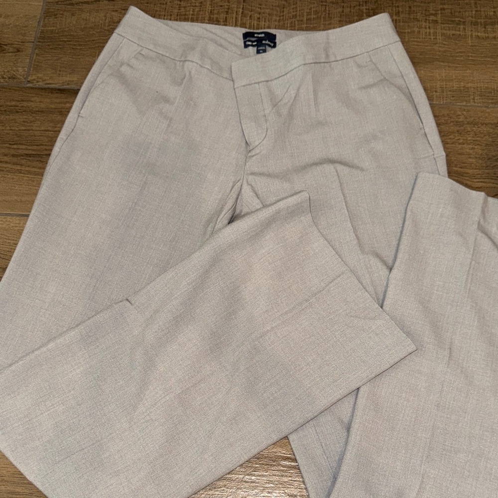 GAP Women's Light Gray Wide Leg Pants